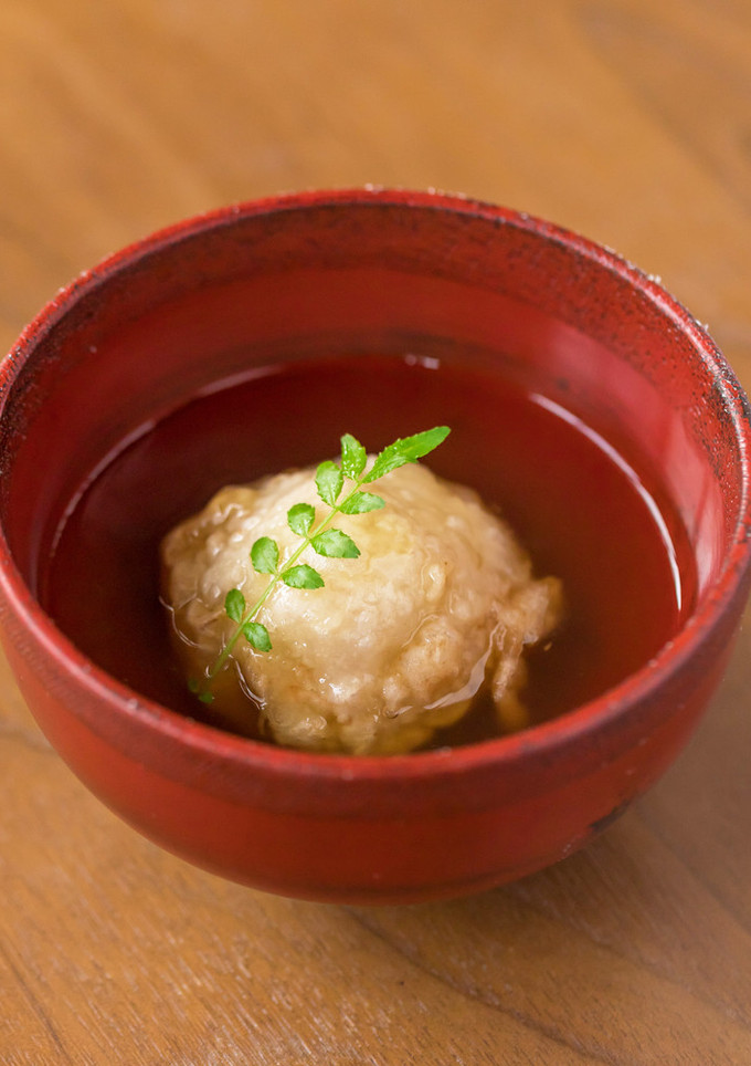 おだし餡かけ 蓮根まんじゅう-レシピのメイン写真