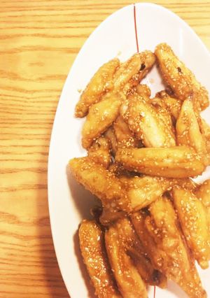 お箸が止まらない！手羽中の甘辛揚げ-レシピのメイン写真