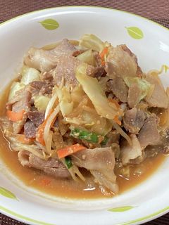 肉と野菜の味噌炒め!(^^)!-レシピのメイン写真