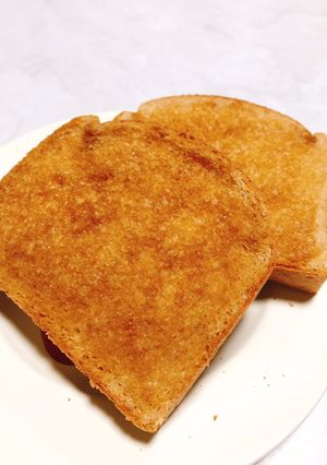 ほうじ茶トースト-レシピのメイン写真