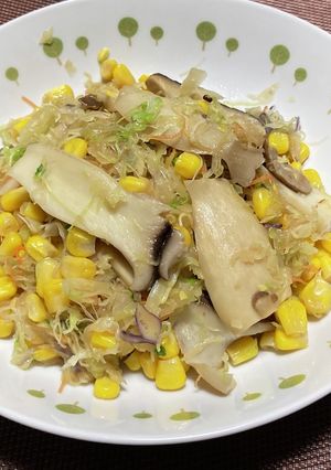 バター醤油の千切りキャベツ煮-レシピのメイン写真