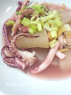 イカゲソと大根のレンジ煮-レシピのメイン写真