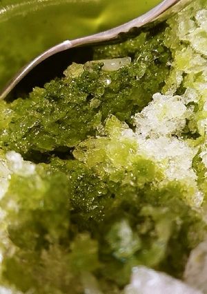 甘味料で抹茶かき氷シロップ-レシピのメイン写真