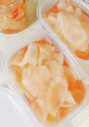 新しょうがの即席ガリ-レシピのメイン写真