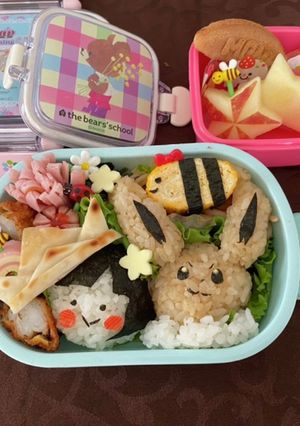 子供の日キャラ弁当イーブイ-レシピのメイン写真