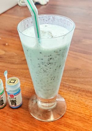 爽やか✩バナナチョコミントスムージー-レシピのメイン写真