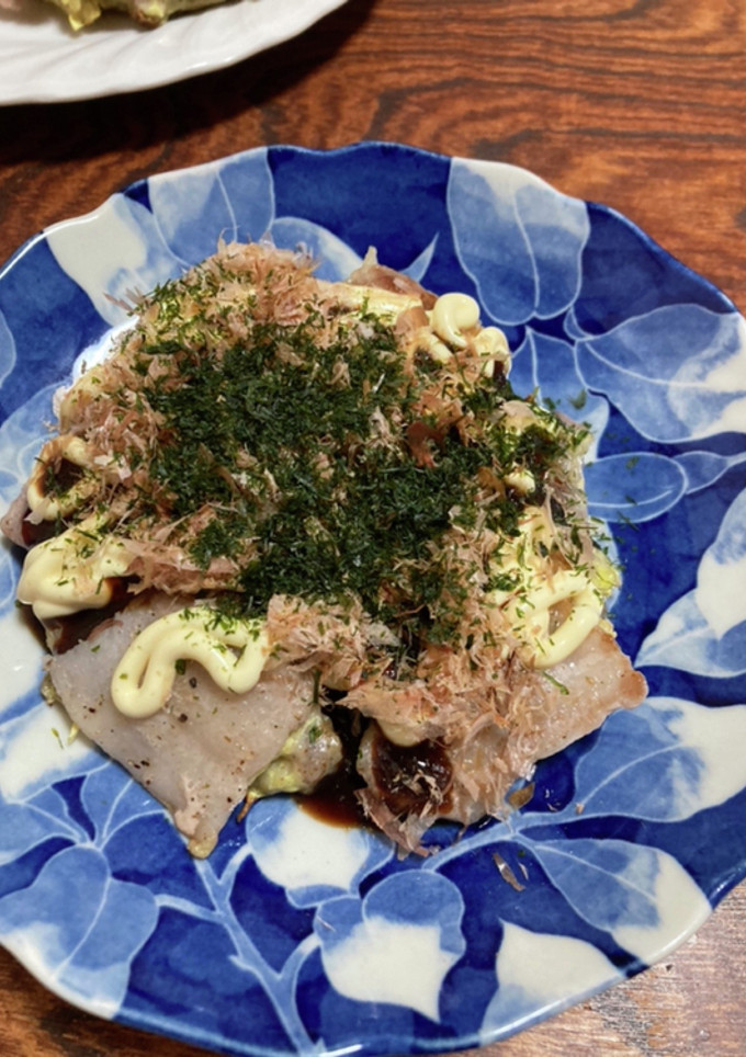 おろしれんこんで作るフワフワお好み焼き-レシピのメイン写真