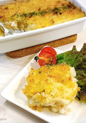 業スー ポテサラde簡単スコップコロッケ-レシピのメイン写真