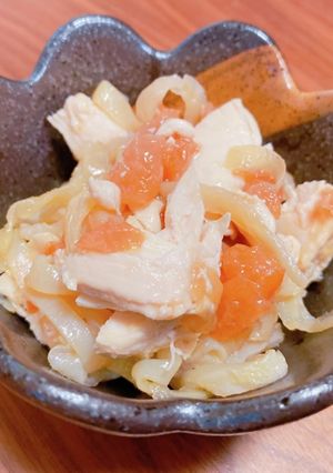 ささみとくらげの梅和え-レシピのメイン写真
