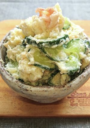 きゅうりとじゃがいもの明太子ポテトサラダ-レシピのメイン写真