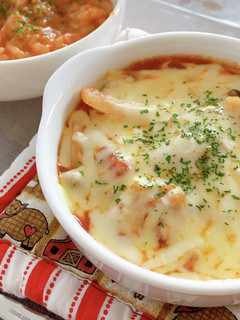 鶏もも肉のトマト煮(チーズ乗せ)-レシピのメイン写真