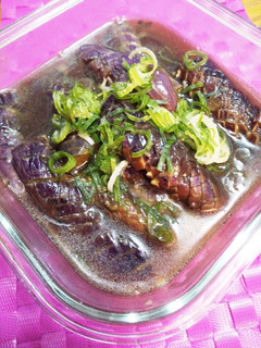 食欲不振解消♡冷たいナスの焼き浸し-レシピのメイン写真