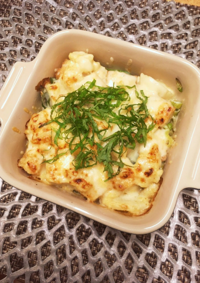 厚揚げと山芋のチーズ焼き-レシピのメイン写真
