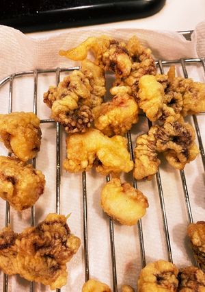 釣ったタコの唐揚げ-レシピのメイン写真