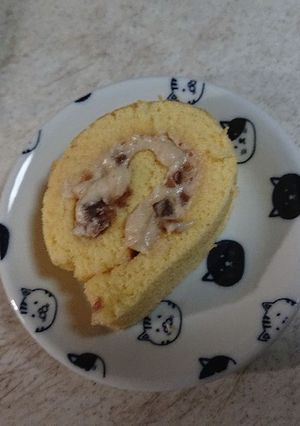 栗ロールケーキ グランシェフ-レシピのメイン写真