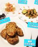 蓮根はさみ焼き2&生ハム豆腐サラダ♡