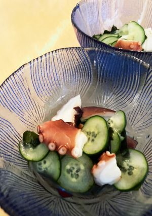 おばあちゃんの作るタコ酢-レシピのメイン写真