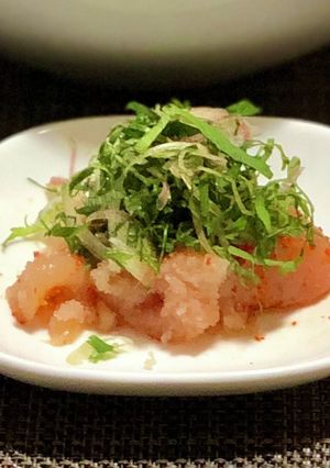 明太子ごま油(調理3分)-レシピのメイン写真