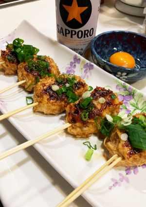 ゆかりのイブクロ　　鶏つくね　-レシピのメイン写真