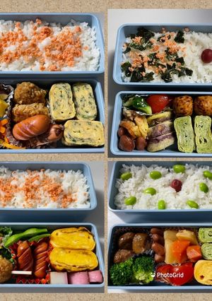 高校生男子のお弁当。こんな感じ！その②-レシピのメイン写真