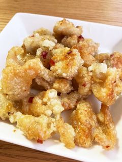 とり皮の唐揚げ☆エスニック風おつまみ-レシピのメイン写真
