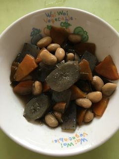 【保育園給食】大豆の五目煮-レシピのメイン写真