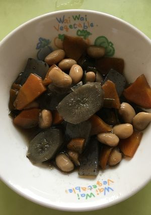 【保育園給食】大豆の五目煮-レシピのメイン写真