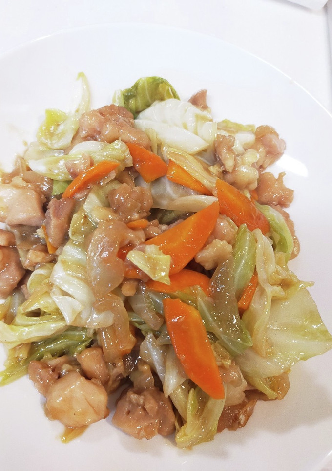 焼鳥と野菜のオイマヨ炒め-レシピのメイン写真
