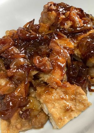 ぶ厚い豚ロース肉の生姜焼き♬-レシピのメイン写真