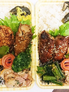 【夫婦弁当66】舞茸肉巻きとホタテマヨ-レシピのメイン写真