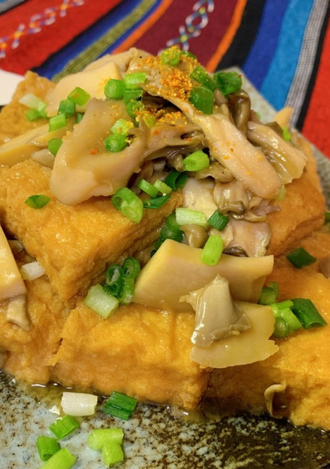 厚揚げと舞茸のさっと煮-レシピのメイン写真
