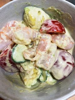 アボカドとボイルエビのサラダ-レシピのメイン写真