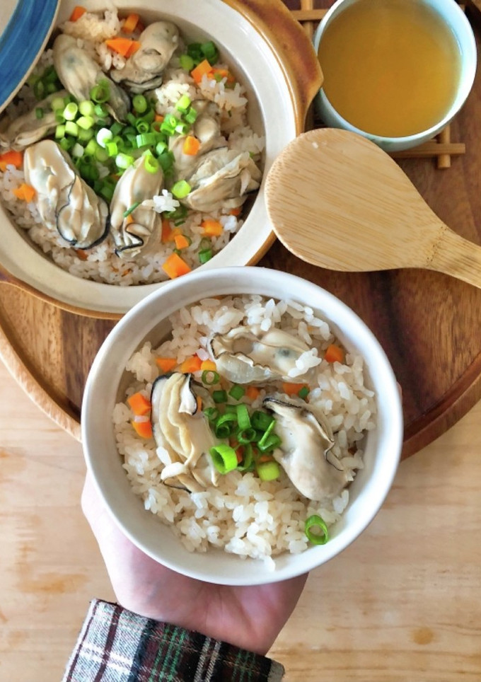 ふっくら牡蠣の炊き込みご飯-レシピのメイン写真