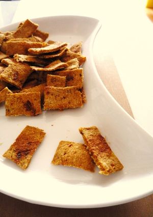 残りカレーdeおからチップス☆-レシピのメイン写真