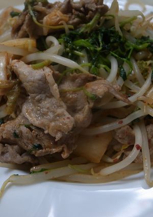 豚キムチもやし-レシピのメイン写真