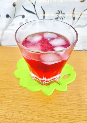 酸味まろやか赤紫蘇ジュース(濃縮タイプ)-レシピのメイン写真
