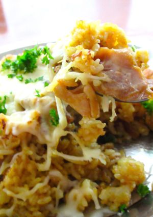 【鶏もも肉のスパイシーカレーチャーハン〗-レシピのメイン写真