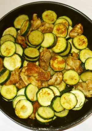 ズッキーニ炒め♪簡単漢方夏の食養生-レシピのメイン写真