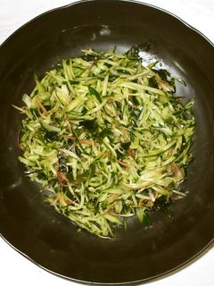 茗荷わかめサラダ♪簡単漢方夏の食養生-レシピのメイン写真