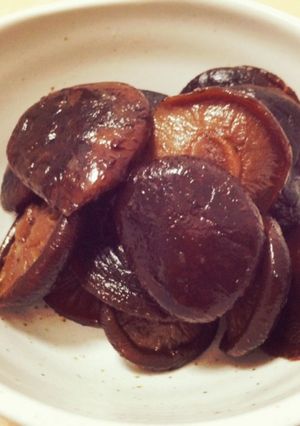簡単おかず:しいたけの甘辛煮-レシピのメイン写真