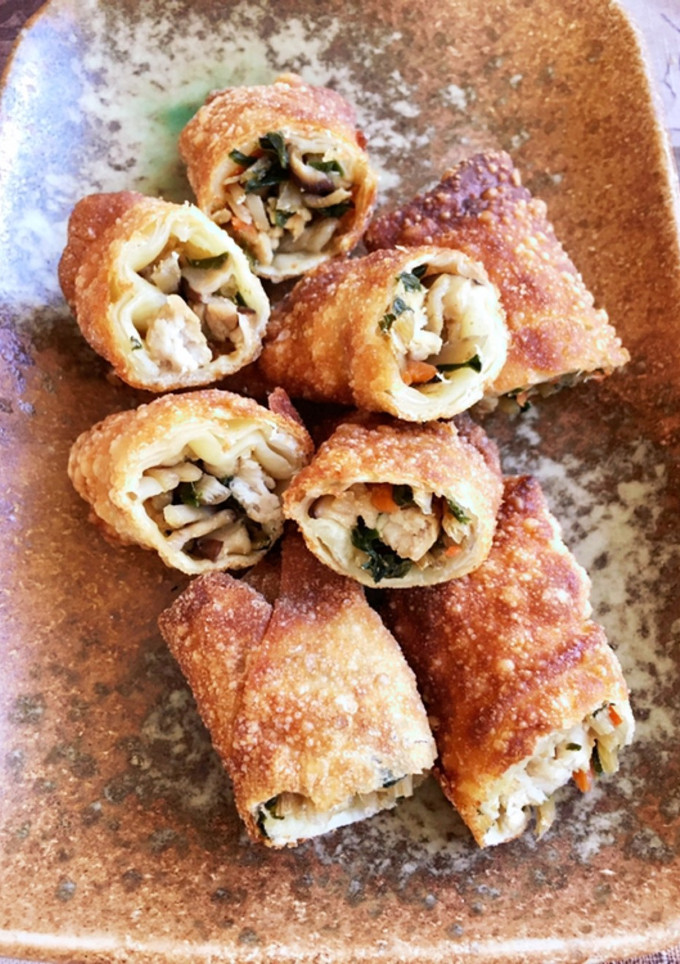 手抜きタイ風揚げ春巻き-レシピのメイン写真