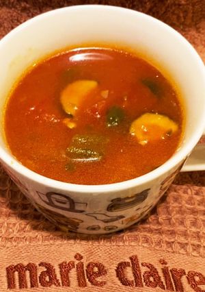 夏野菜満載ガンボスープ-レシピのメイン写真