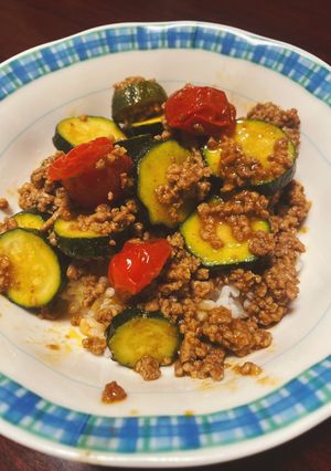 ズッキーニ丼-レシピのメイン写真