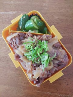 がっつり豚の生姜焼き弁当♪-レシピのメイン写真