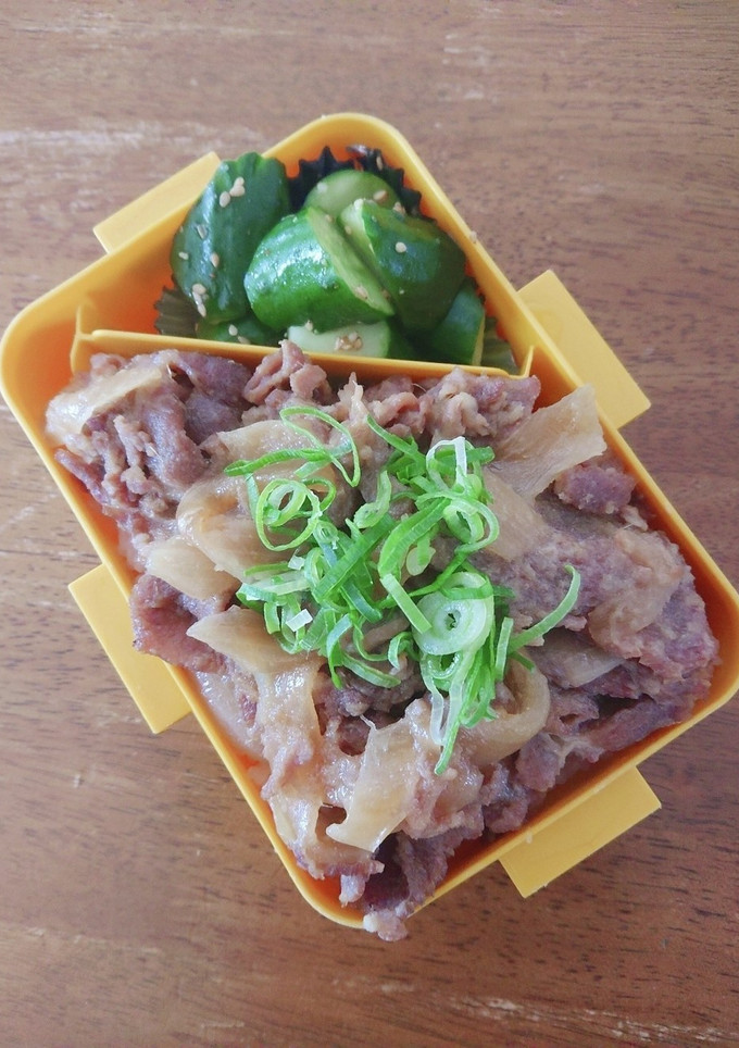 がっつり豚の生姜焼き弁当♪-レシピのメイン写真