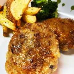 รูปของ ヘルシー！鯖豆腐ハンバーグ♡