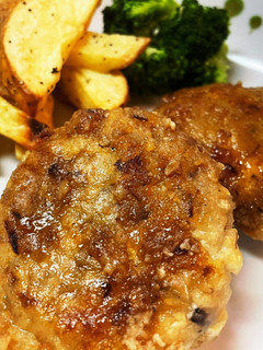 ヘルシー!鯖豆腐ハンバーグ♡-レシピのメイン写真