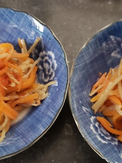 簡単!自家製なめこ入りきんぴら-レシピのメイン写真