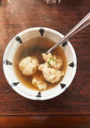 飛び魚のすり身団子汁-レシピのメイン写真