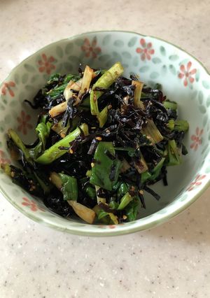 ネギと昆布の佃煮の和物-レシピのメイン写真